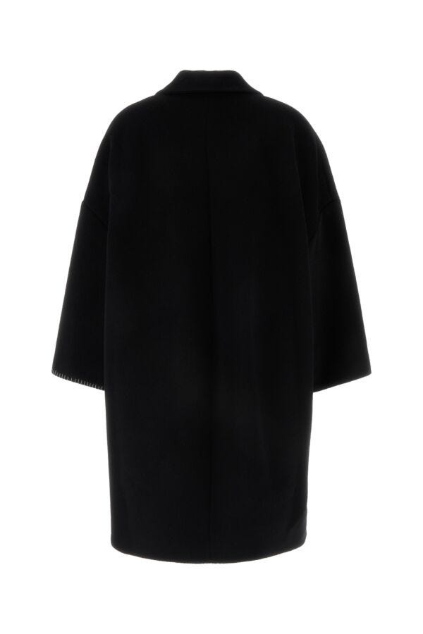 コート MARNI BLACK WOOL BLEND COAT Marni Black Wool Blend Coat | italist