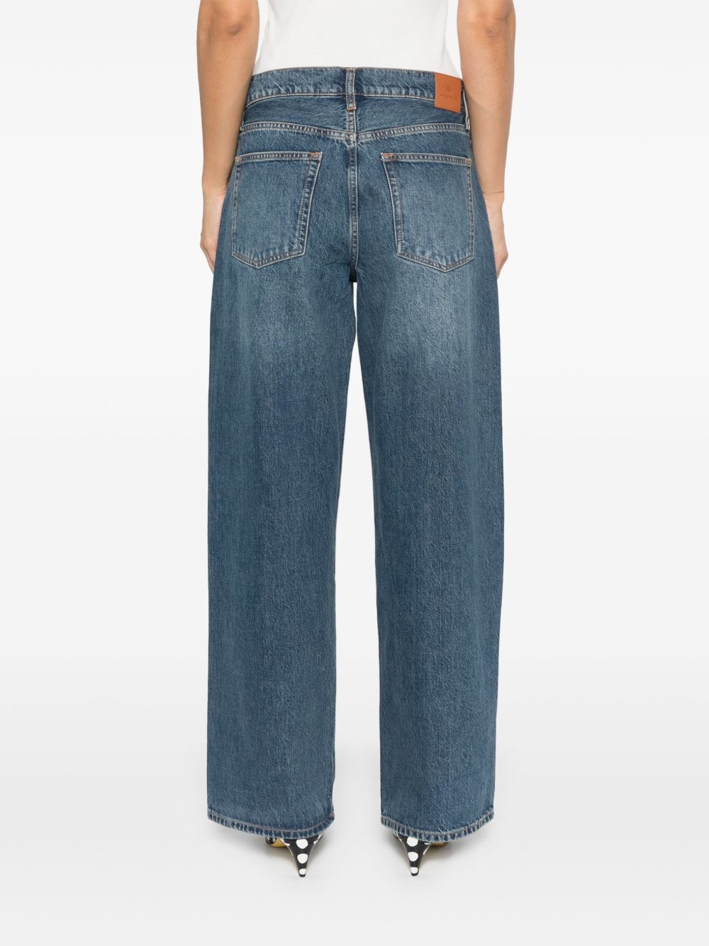 wide-leg jeans - 4