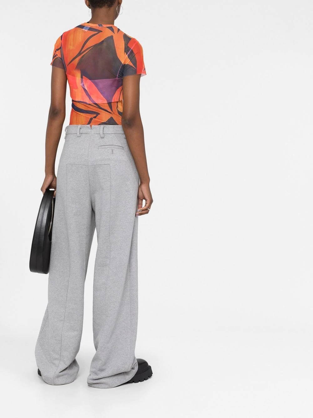 Molton tailored track pants - 4