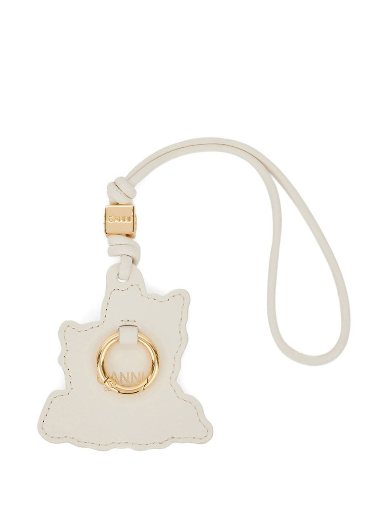GANNI horse-print keyring outlook