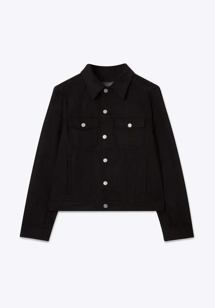 DENIM JACKET 75 BLACK - 1