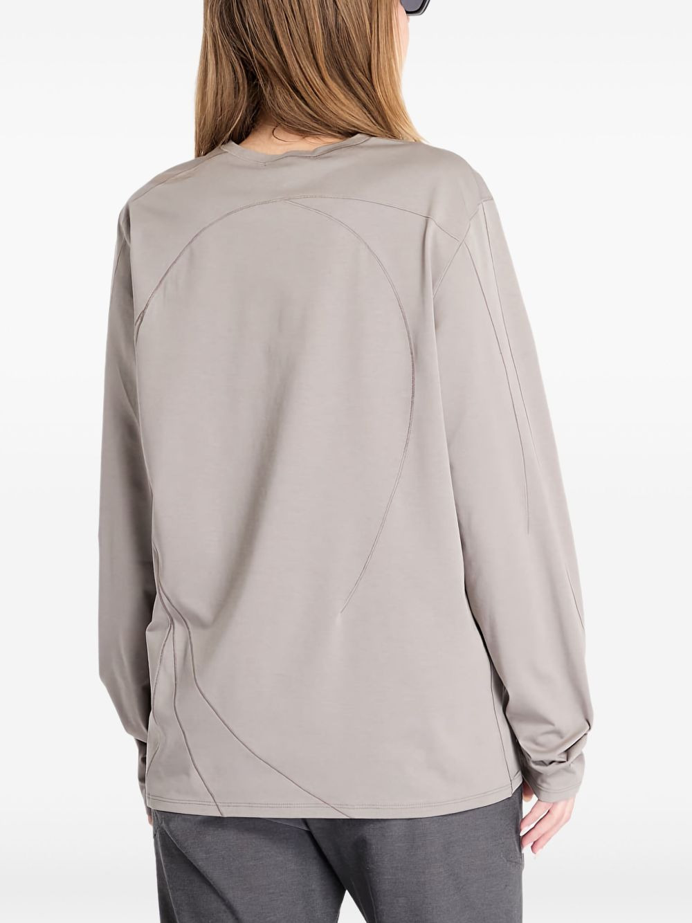cotton-blend T-shirt - 6