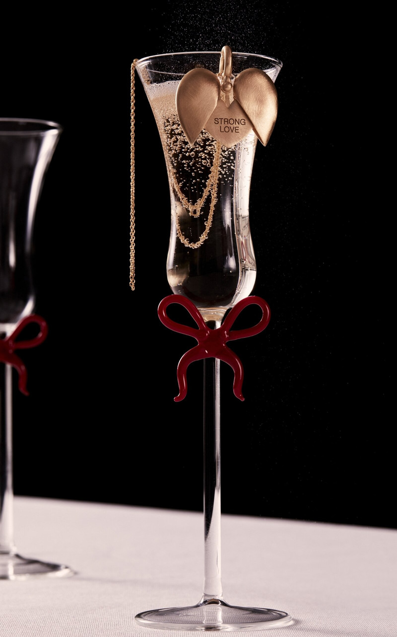 LAUREN RUBINSKI Paulette 14K Yellow Gold Open Heart Pendant gold outlook