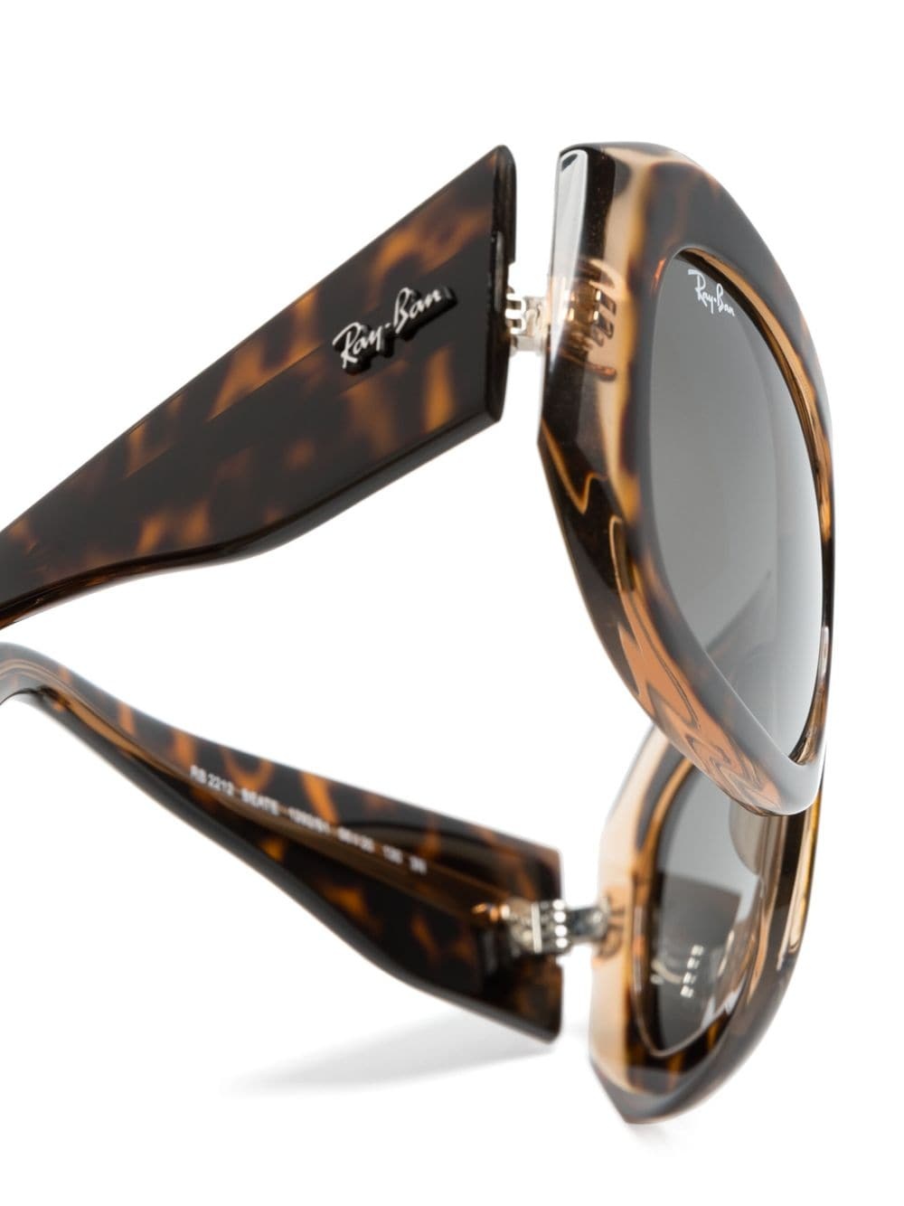 Beate rectangle-frame sunglasses - 3