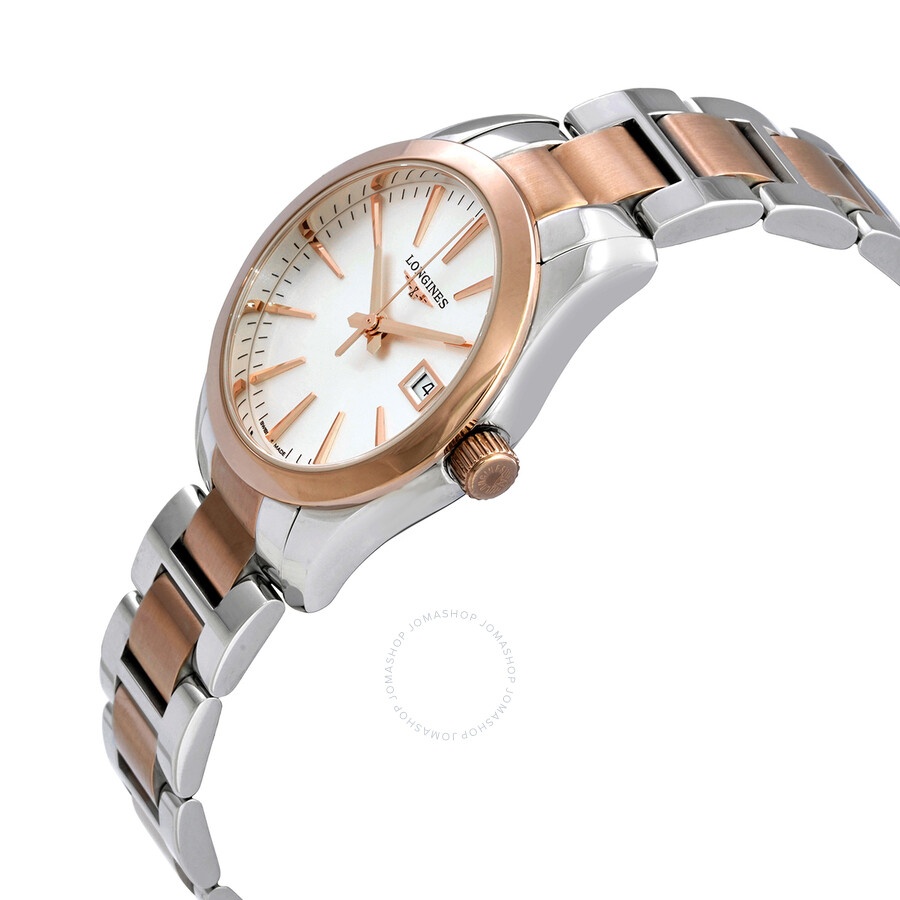 Longines Conquest Classic Quartz Silver Dial Ladies Watch L2.286.3.72.7 - 2