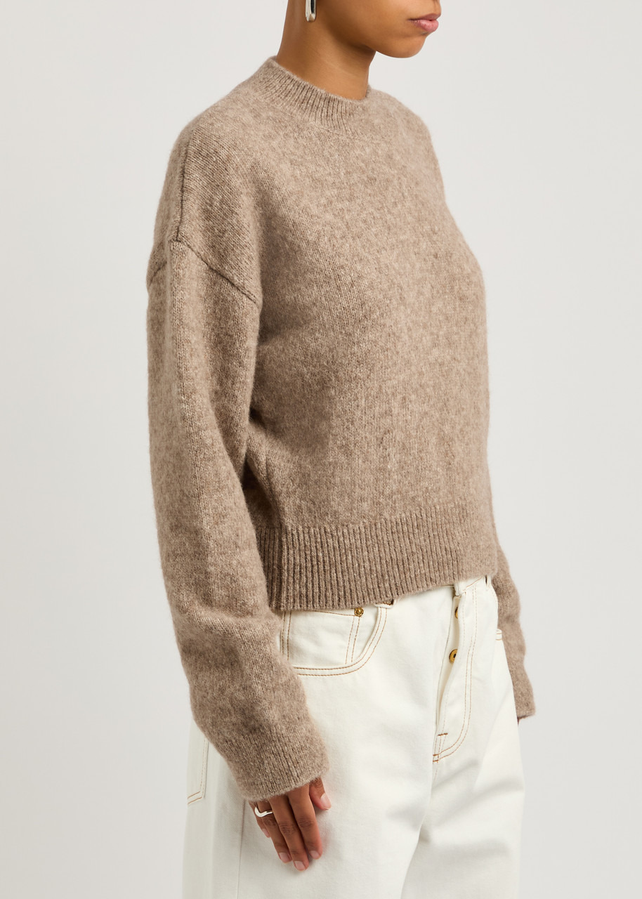 Le Maille logo alpaca-blend jumper - 2