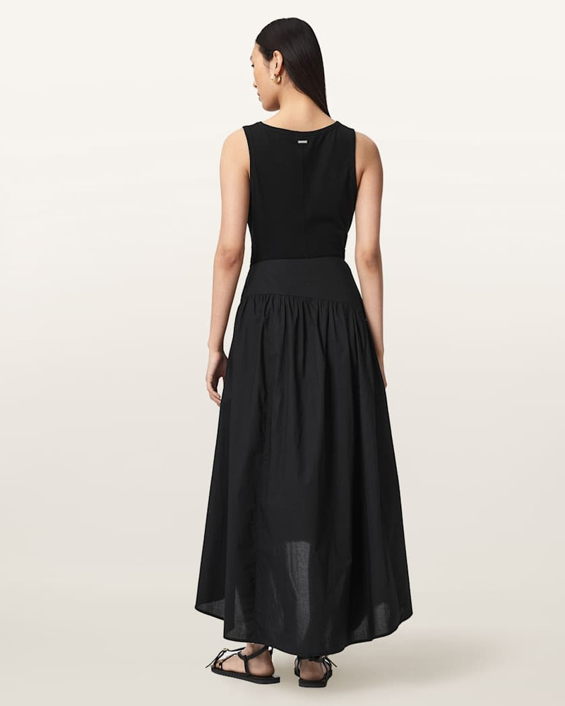 NURIA GATHERED MAXI SKIRT 7
