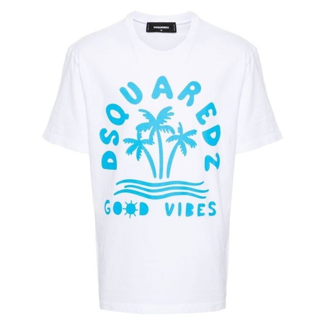 DSQUARED2 T-shirt con stampa logo | genteroma | REVERSIBLE