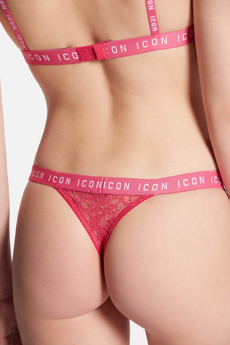 ICON LACE THONG - 3