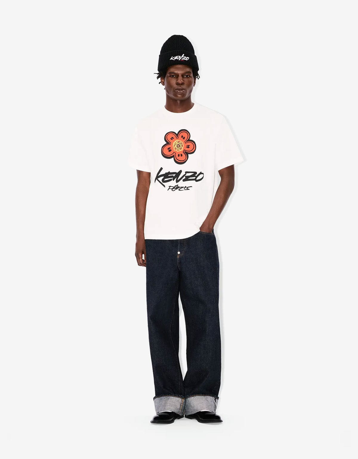 Kenzo x Futura 2000 White Boke Flower Logo T-Shirt - 8