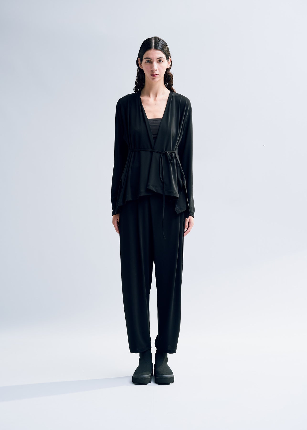 DRAPE JERSEY-36 CARDIGAN - 2