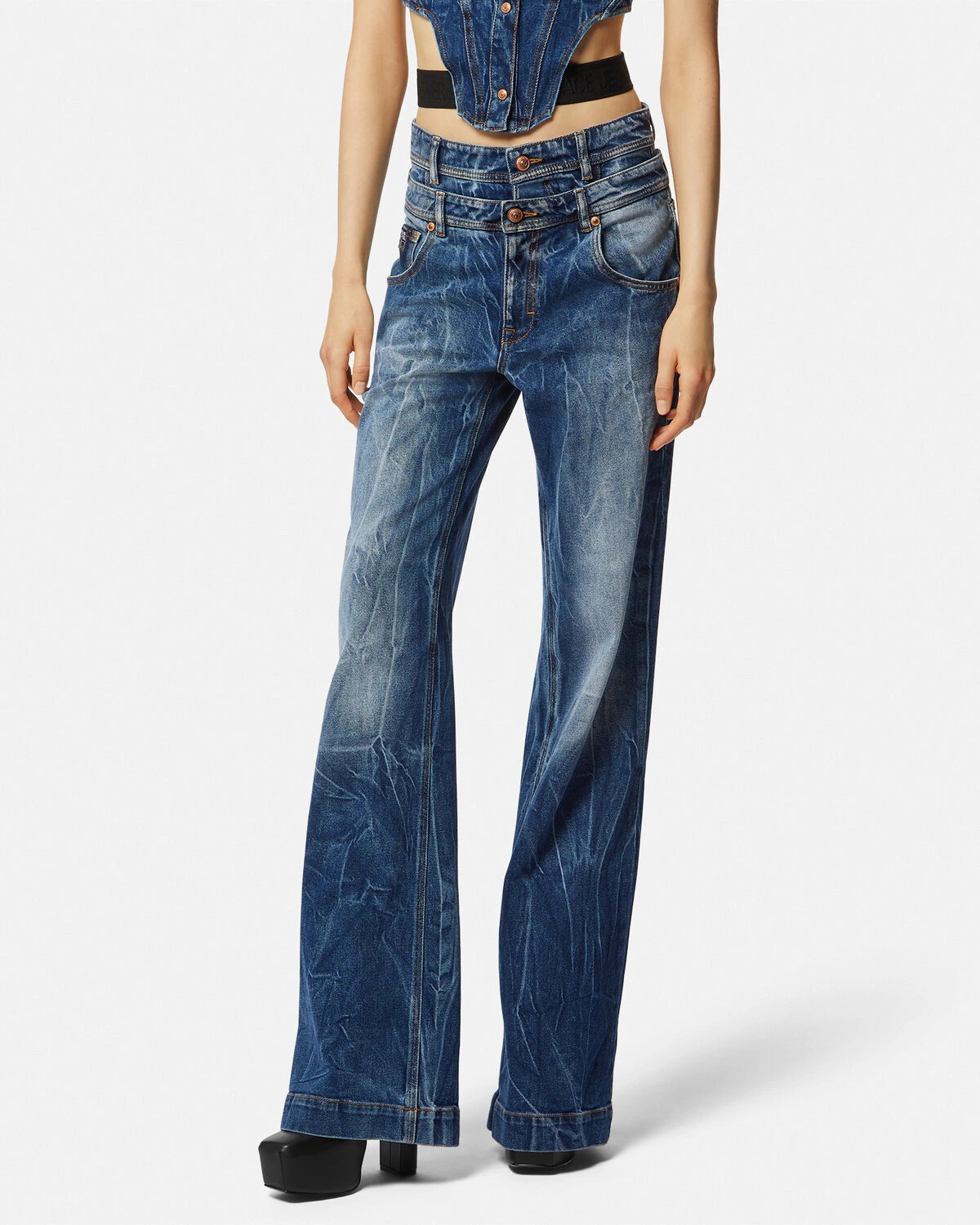 Wide Leg Jeans - 4
