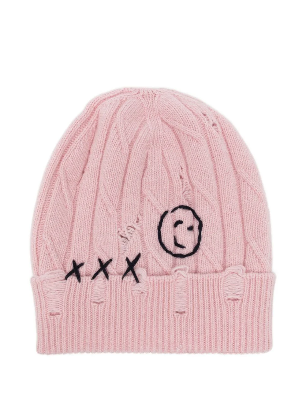 logo-patch beanie - 1