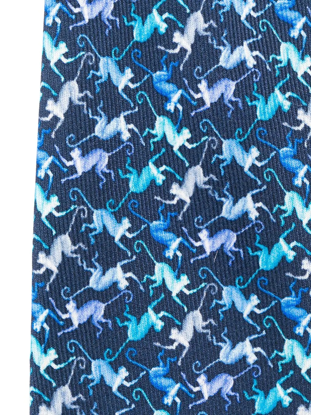 monkey print tie - 2