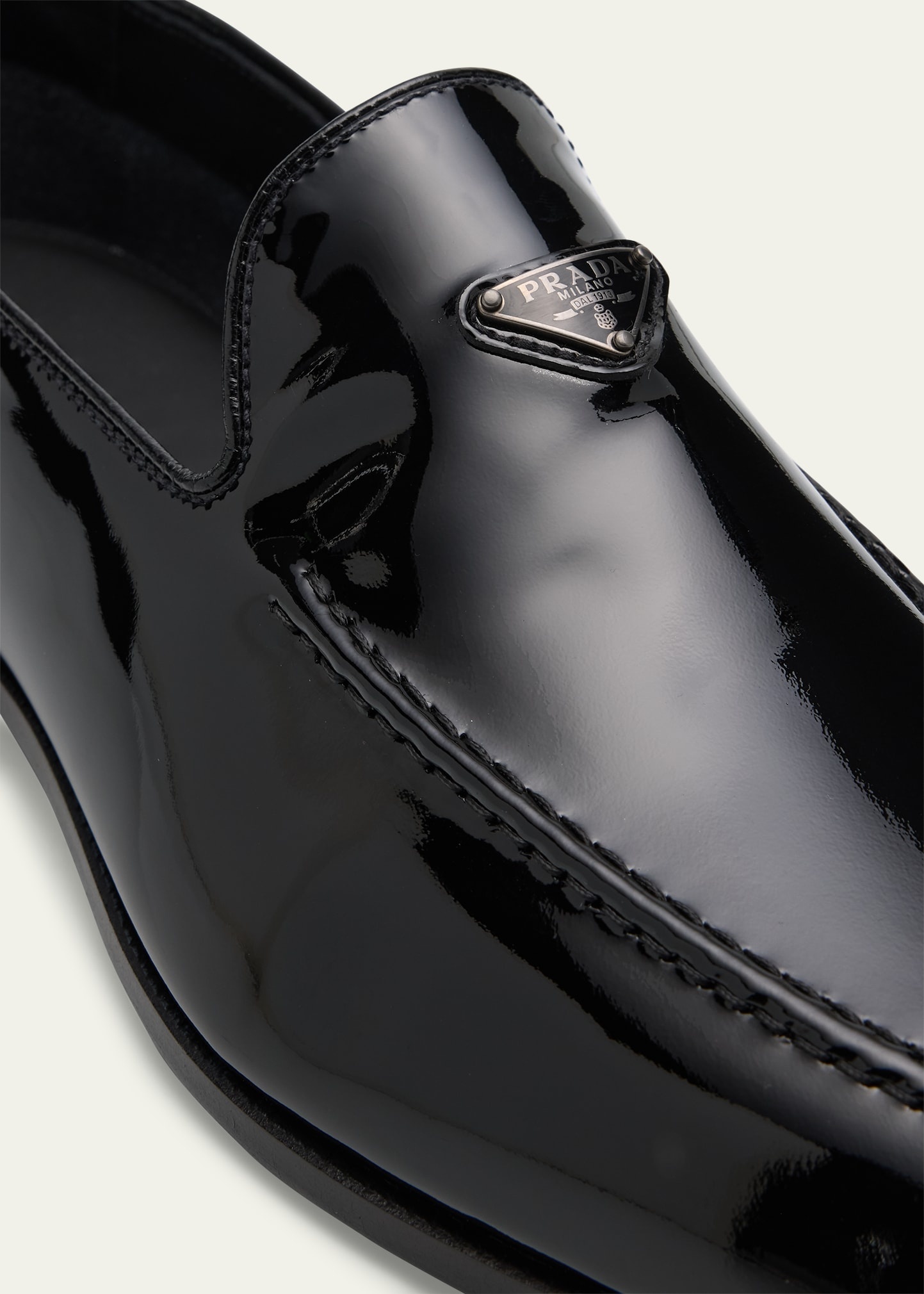 Men's Vernice Patent Leather Venetian Loafers - 5