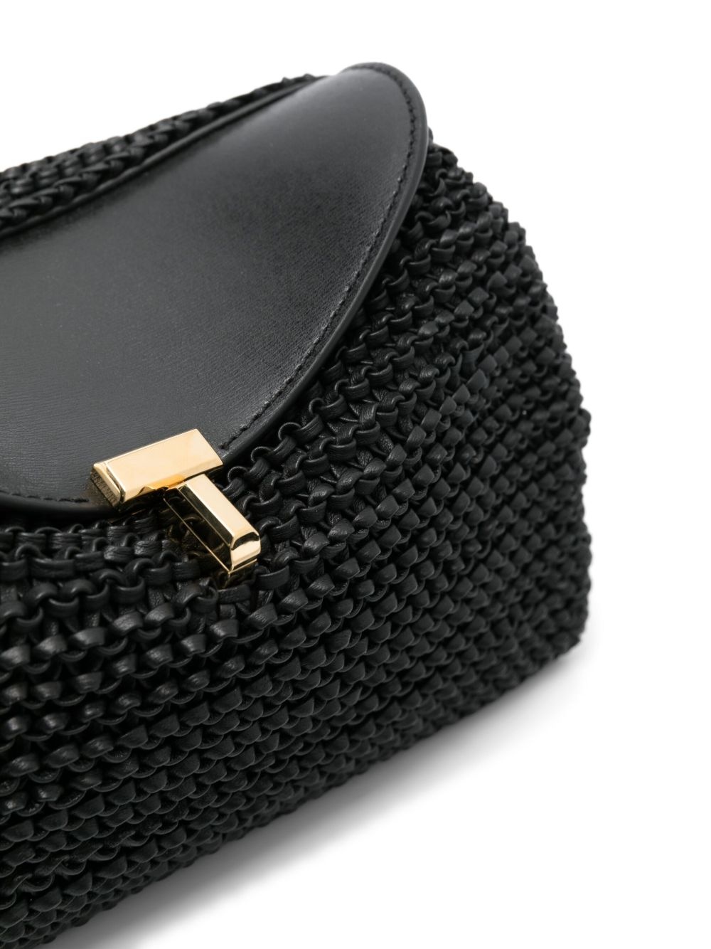 T-Lock woven clutch - 3