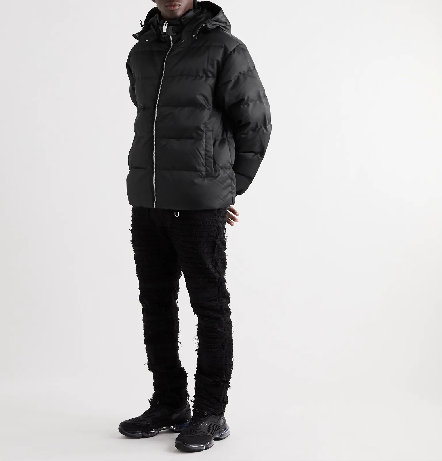 Quilted Shell Hooded Jacket - 2