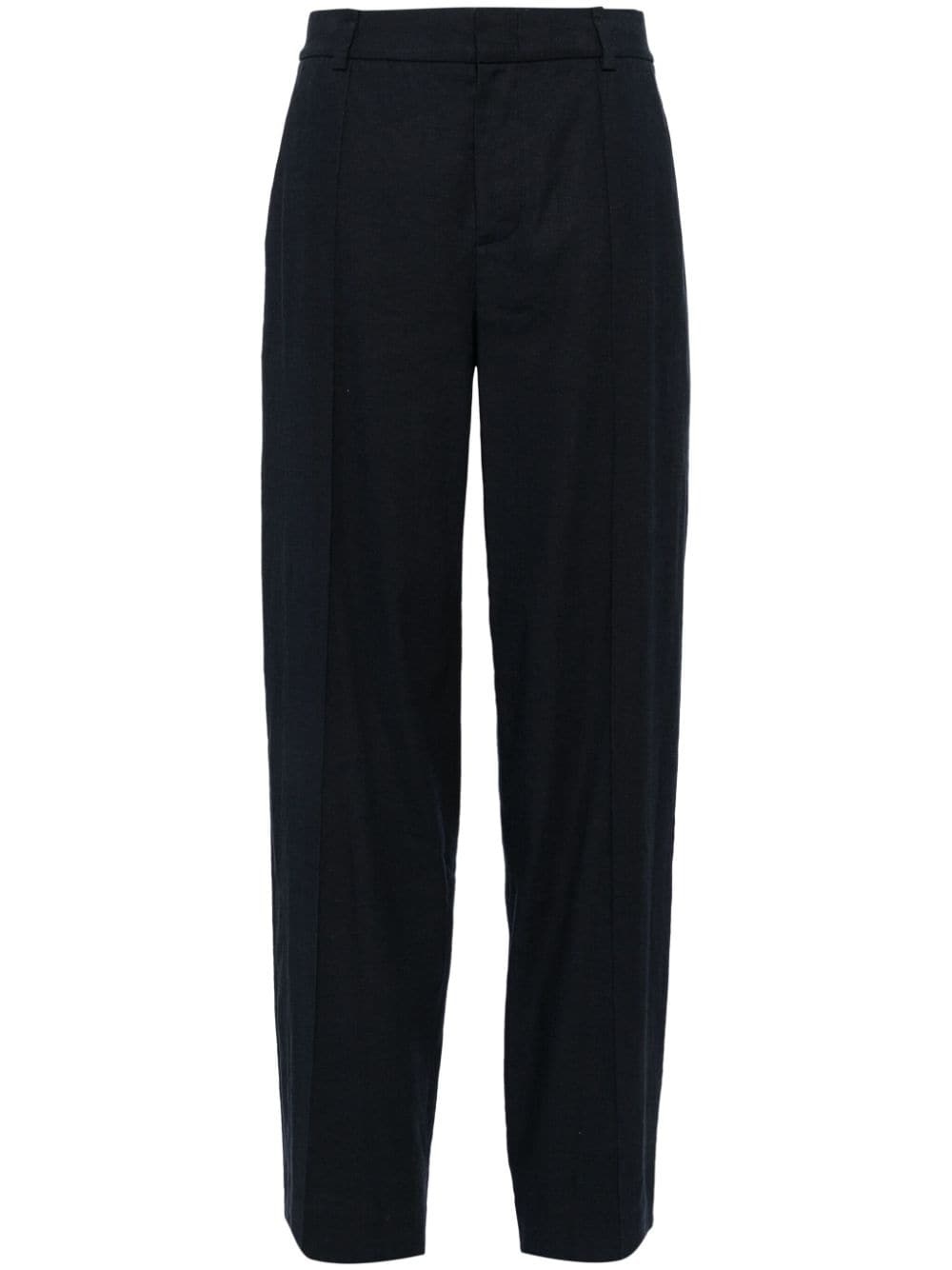 high waist wide-leg pants - 1