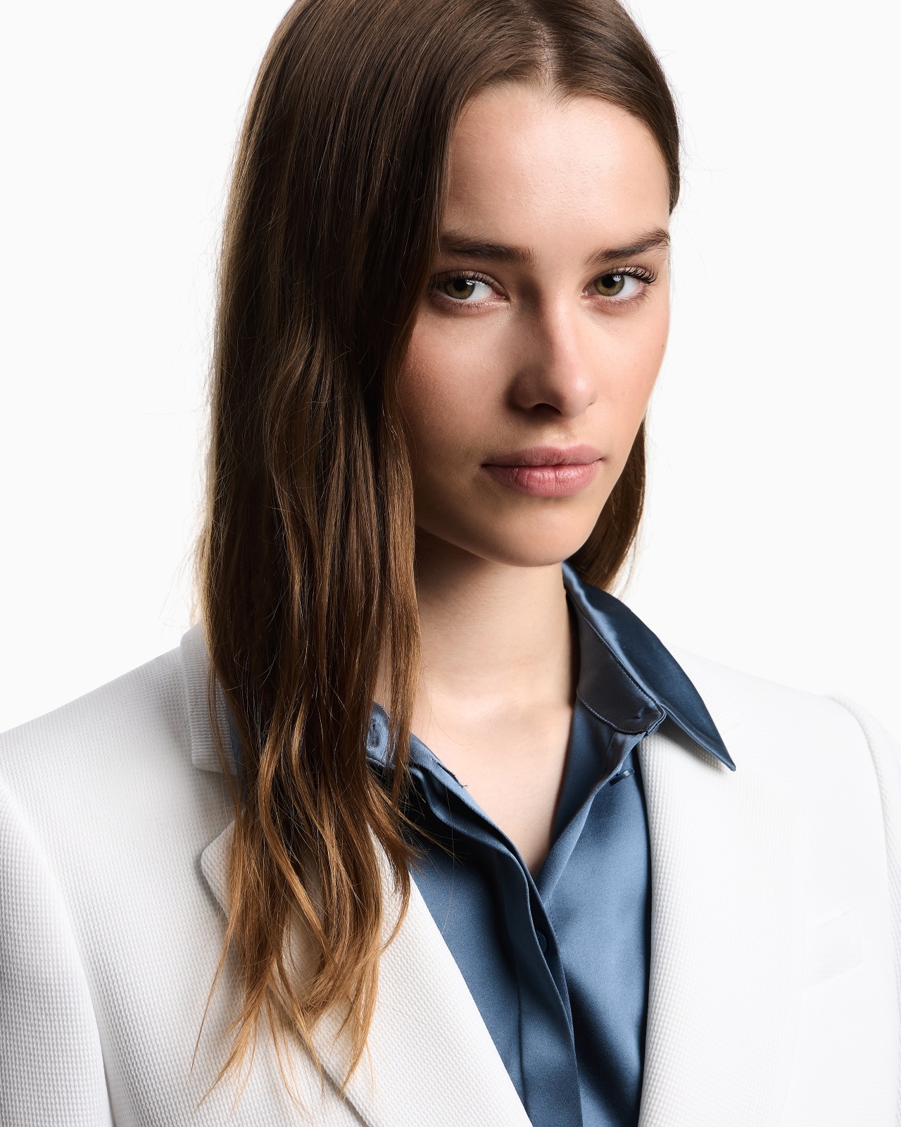 SILK SATIN SHIRT - 5