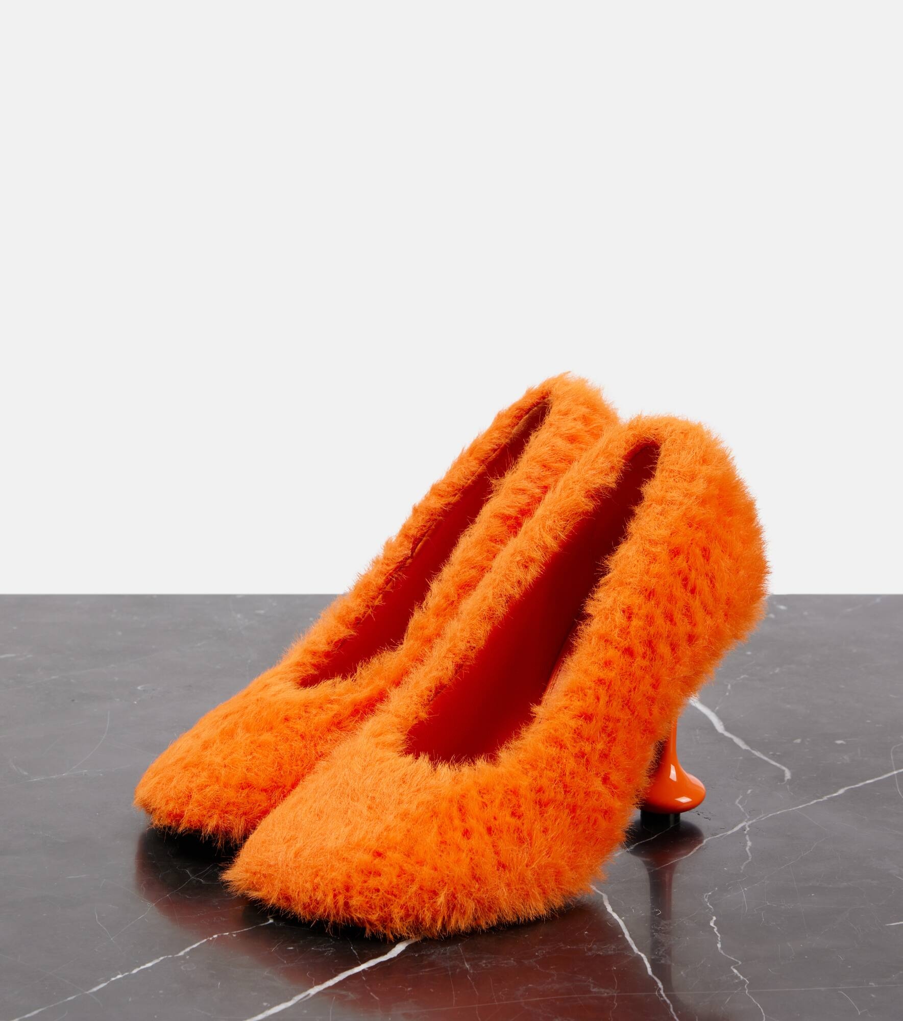 Toy 90 faux shearling pumps - 4