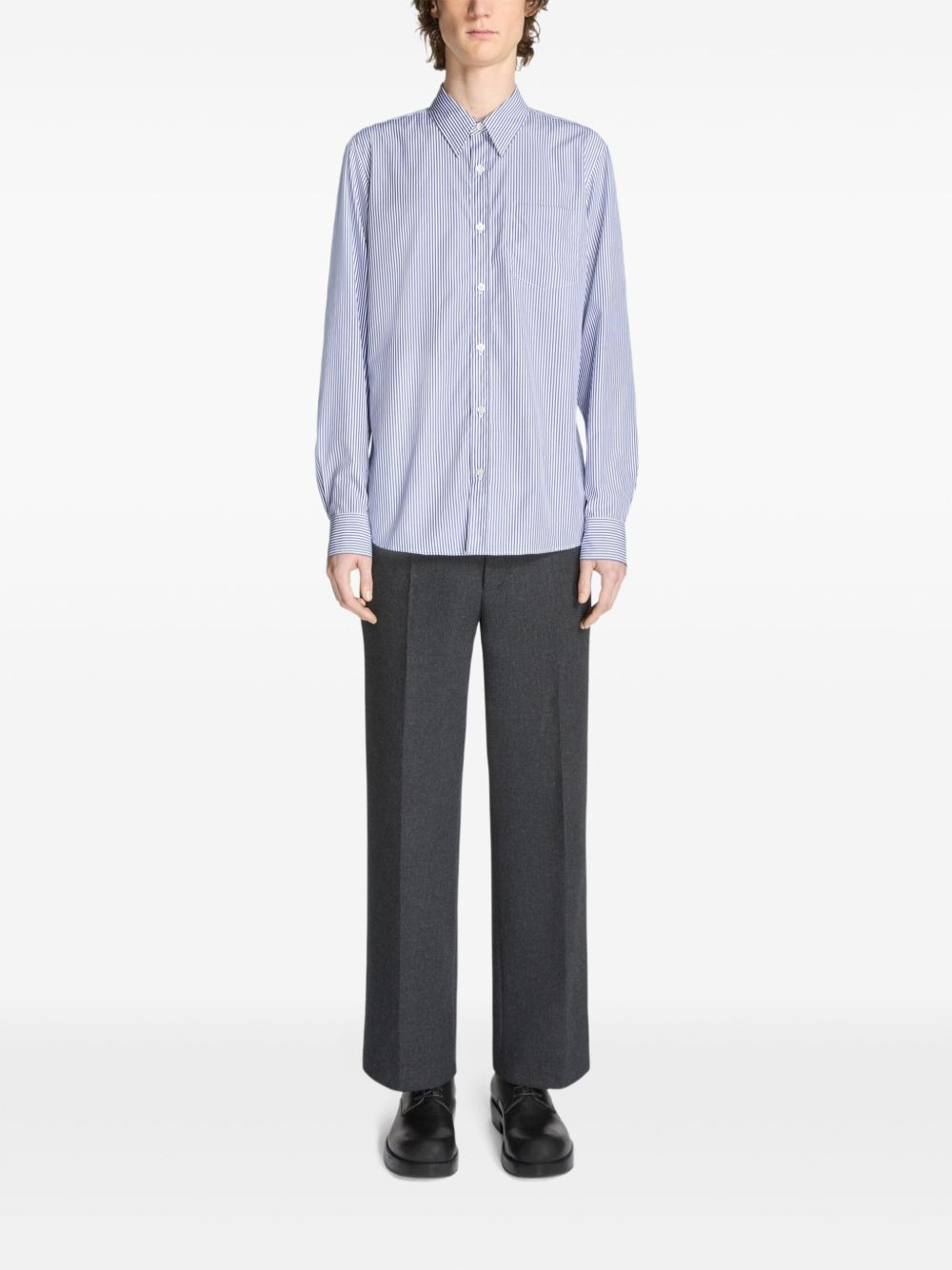 striped cotton shirt - 2