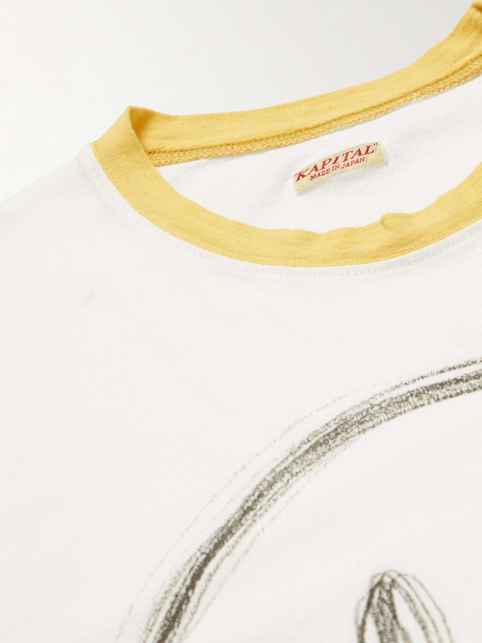 Printed Cotton-Jersey T-Shirt - 6