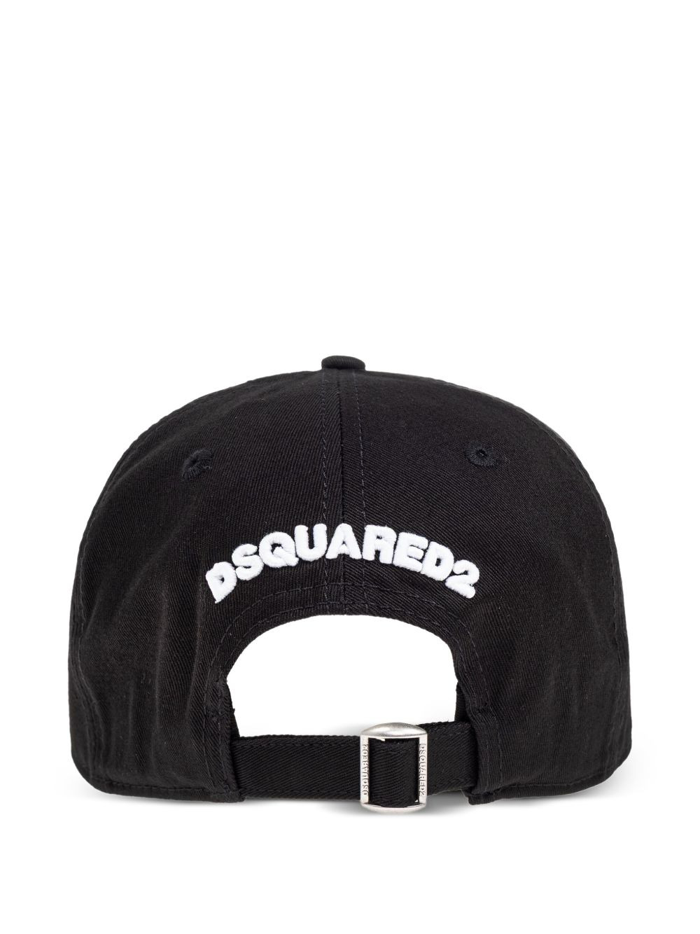 embroidered-logo baseball cap - 2