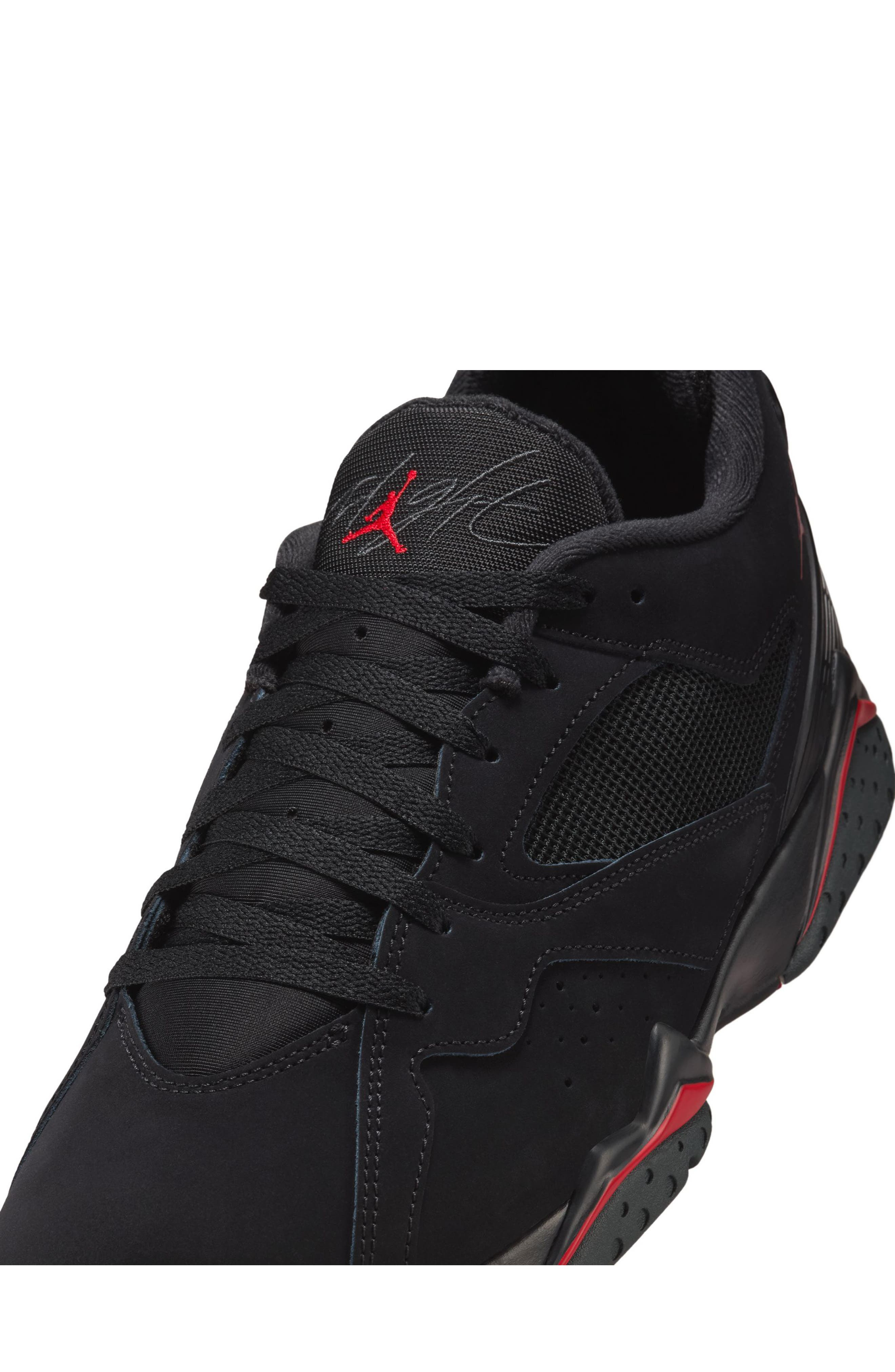 Nike Air Jordan MVP 92 Sneaker in Black/Gym Red at Nordstrom - 7