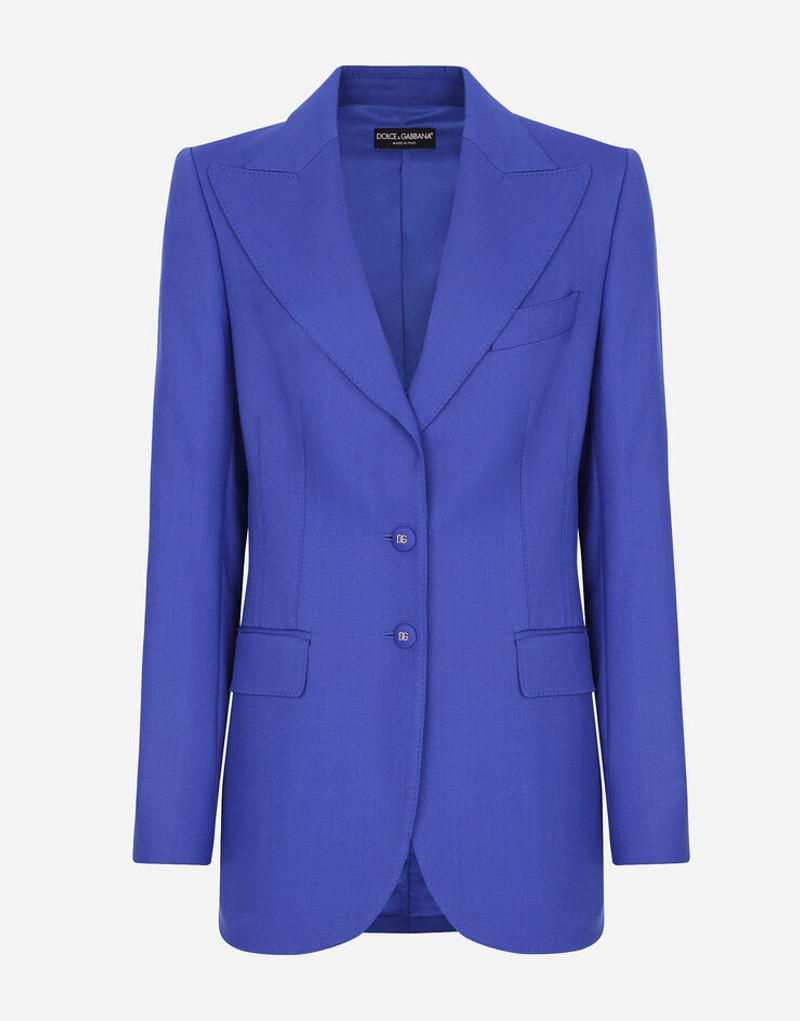 Two-way stretch wool jacket 1