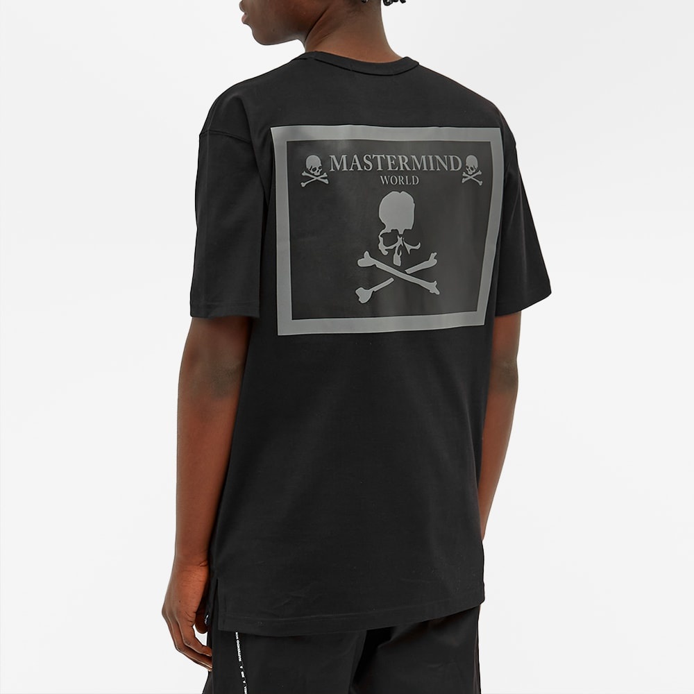 MASTERMIND WORLD Leather Patch Logo Tee - 5