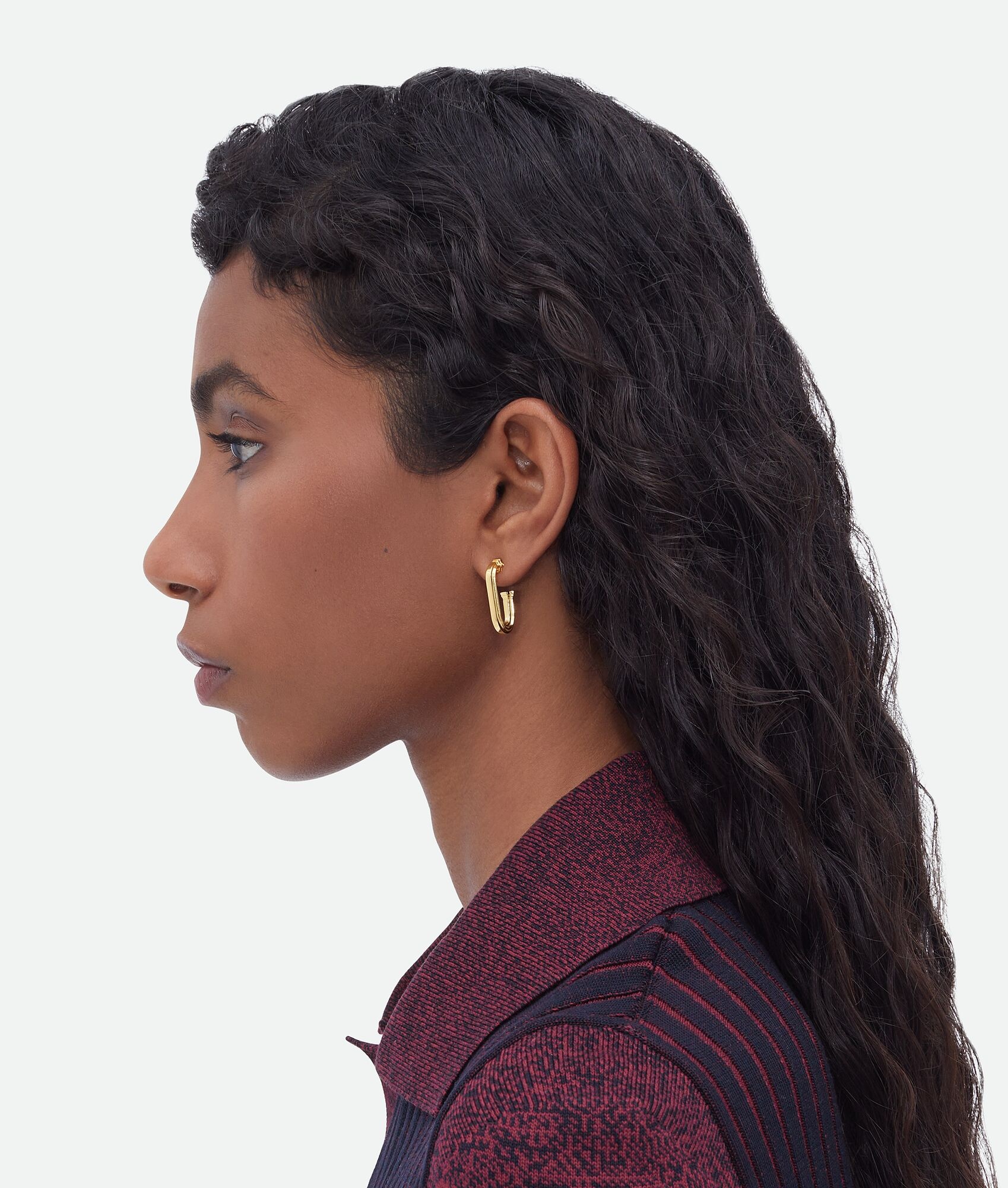 Pillar Hoop Earrings - 3