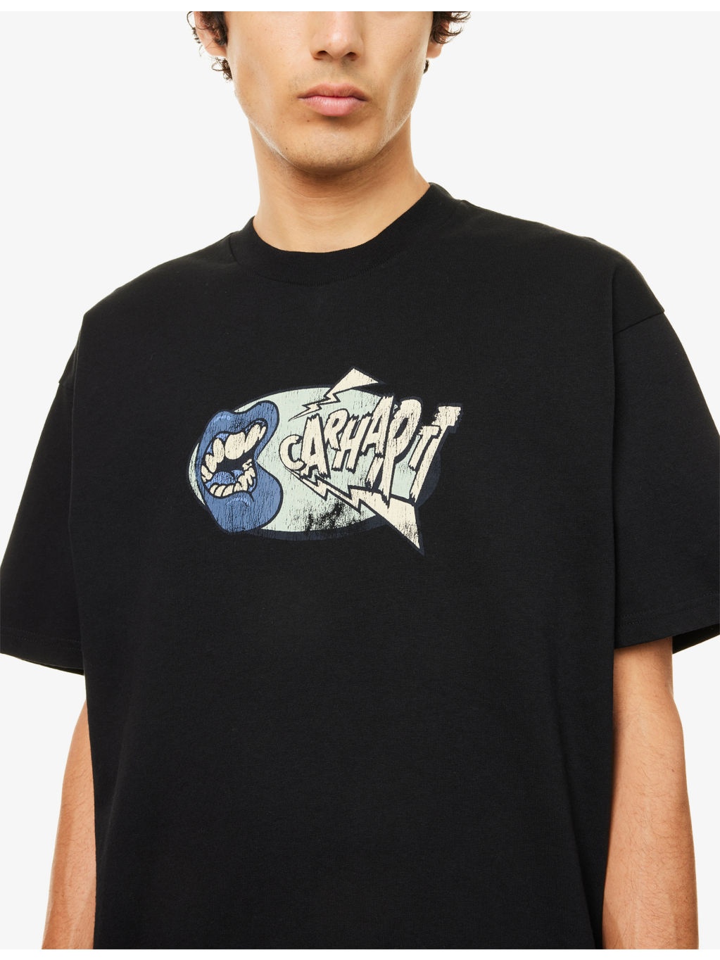 Louder Brand-Print Cotton-Jersey T-Shirt - 5