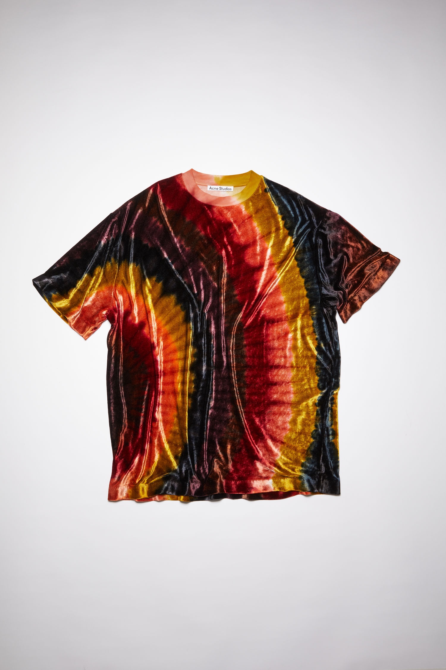 Tie dye t-shirt - Burgundy - 1