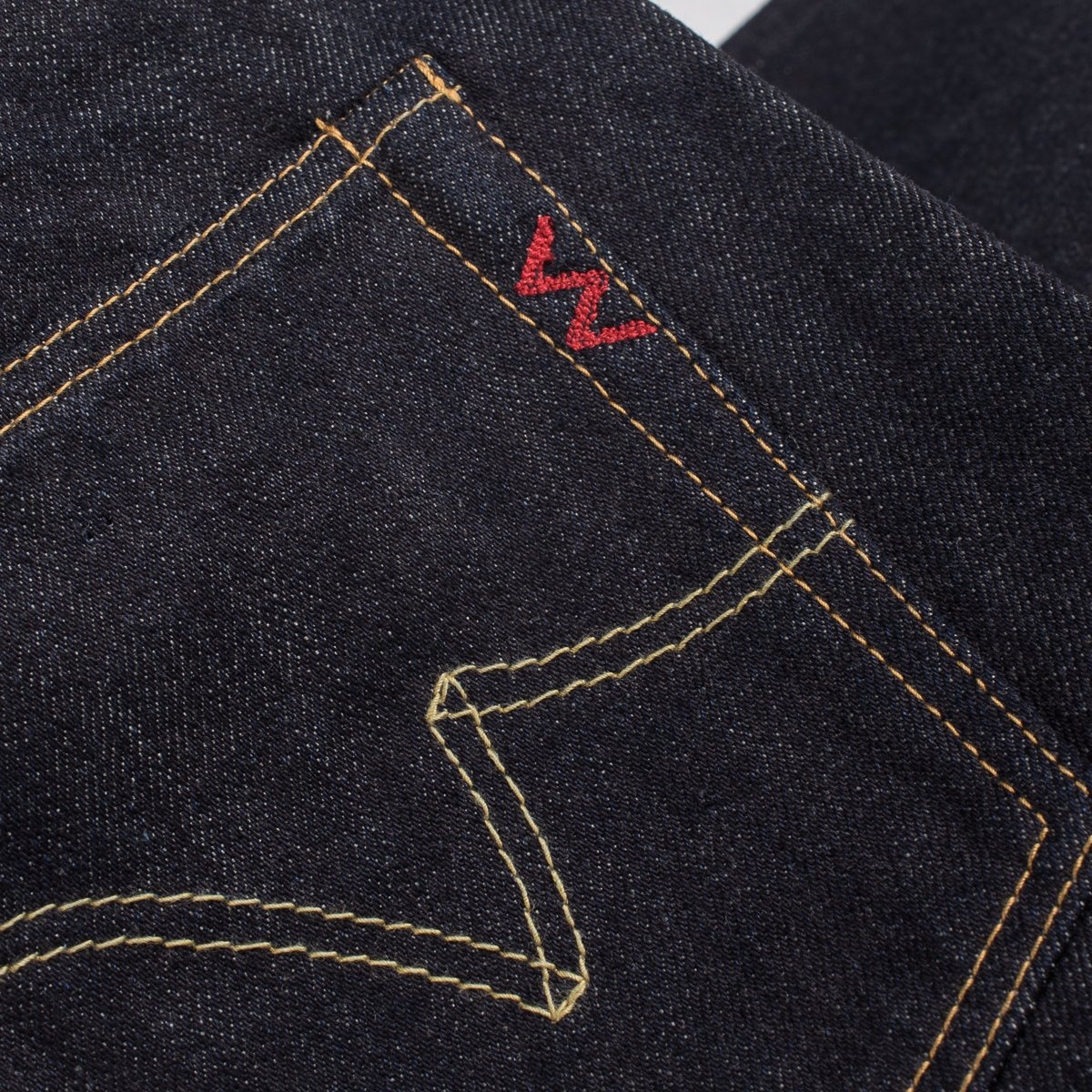 IH-777S-142 14oz Selvedge Denim Slim Taper Indigo - 5