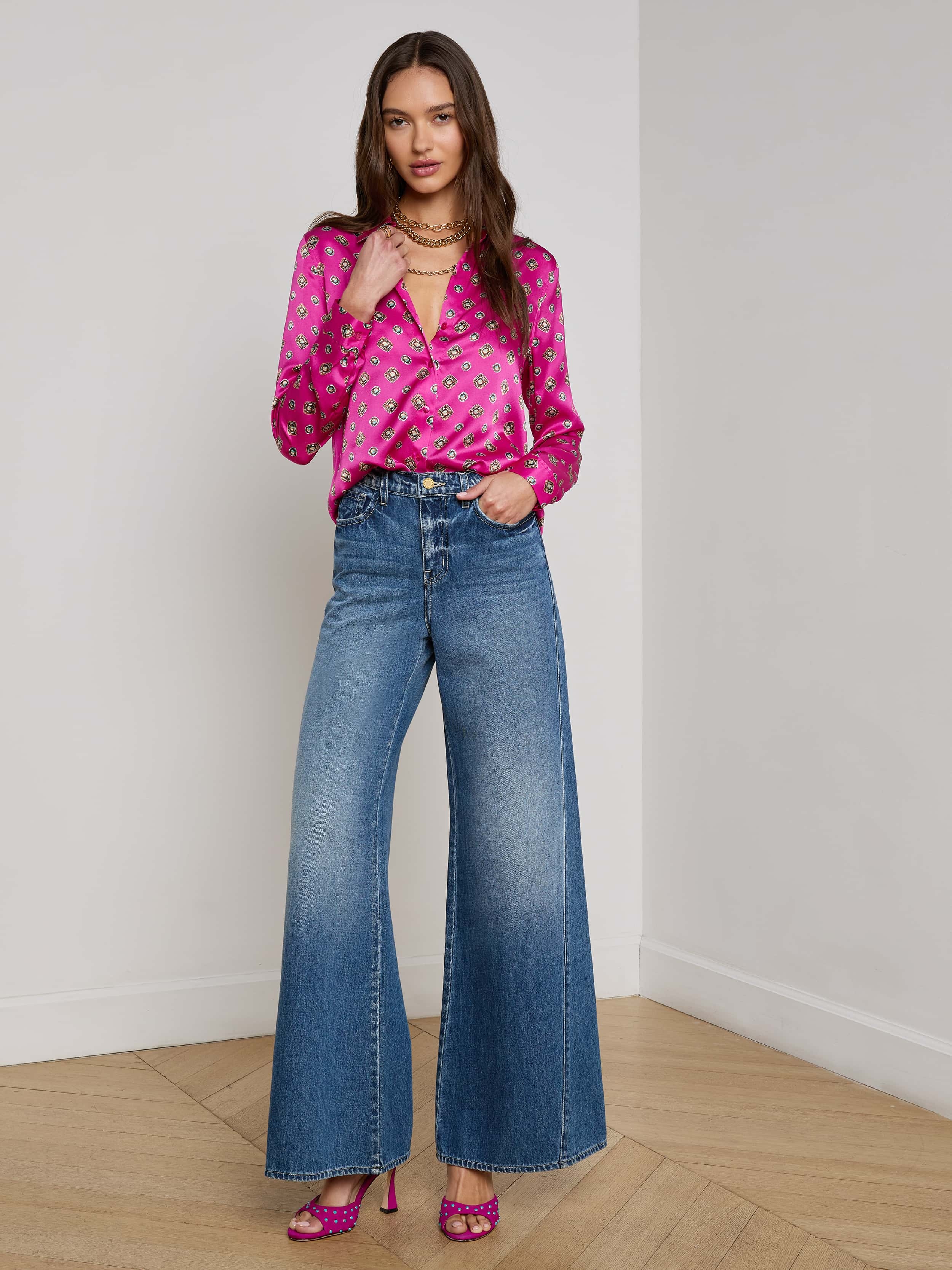 Tyler Silk Blouse - 3
