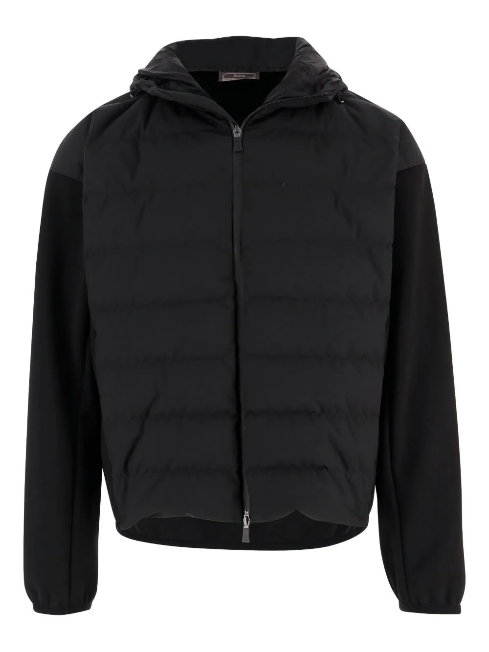 hooded padded jacket - 1