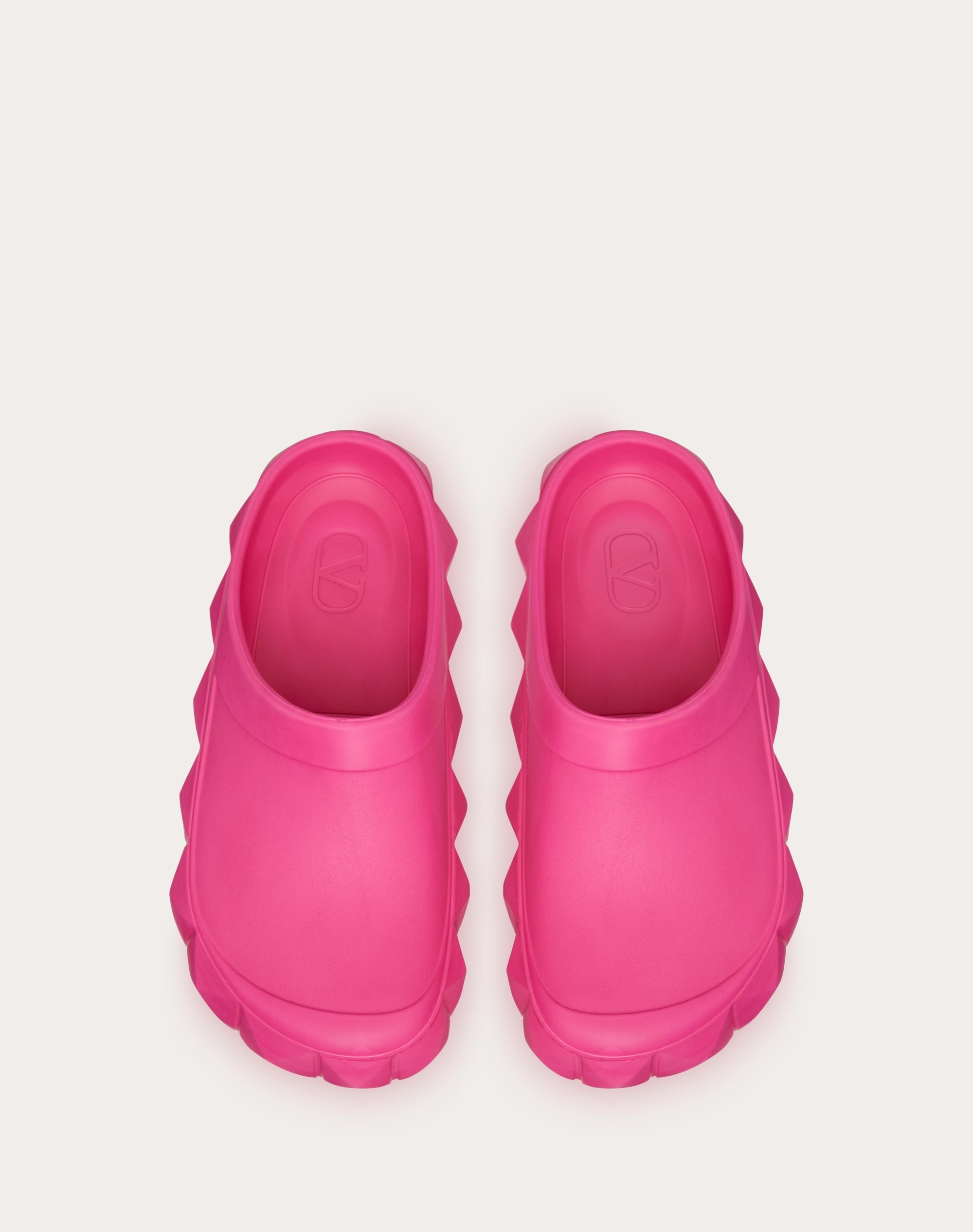 ROMAN STUD TURTLE RUBBER CLOG - 4