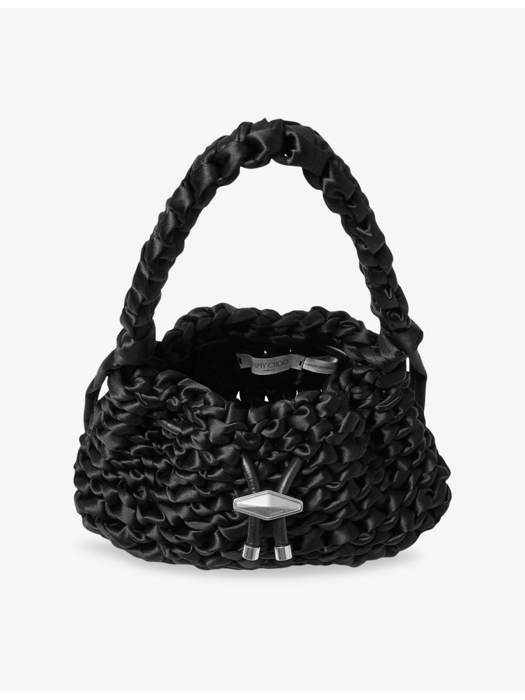 Cinch S Satin Shoulder Bag - 4