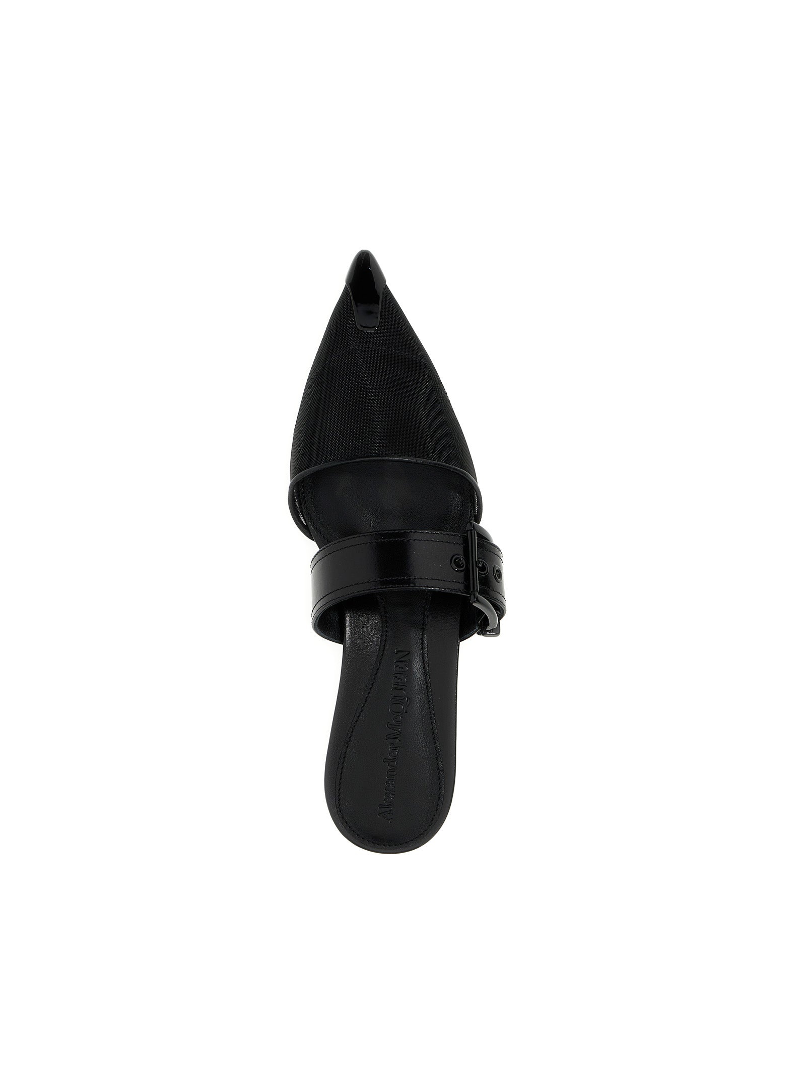 Punk Flat Shoes Black - 3