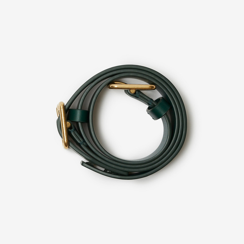 Burberry Leather Double B Buckle Belt outlook