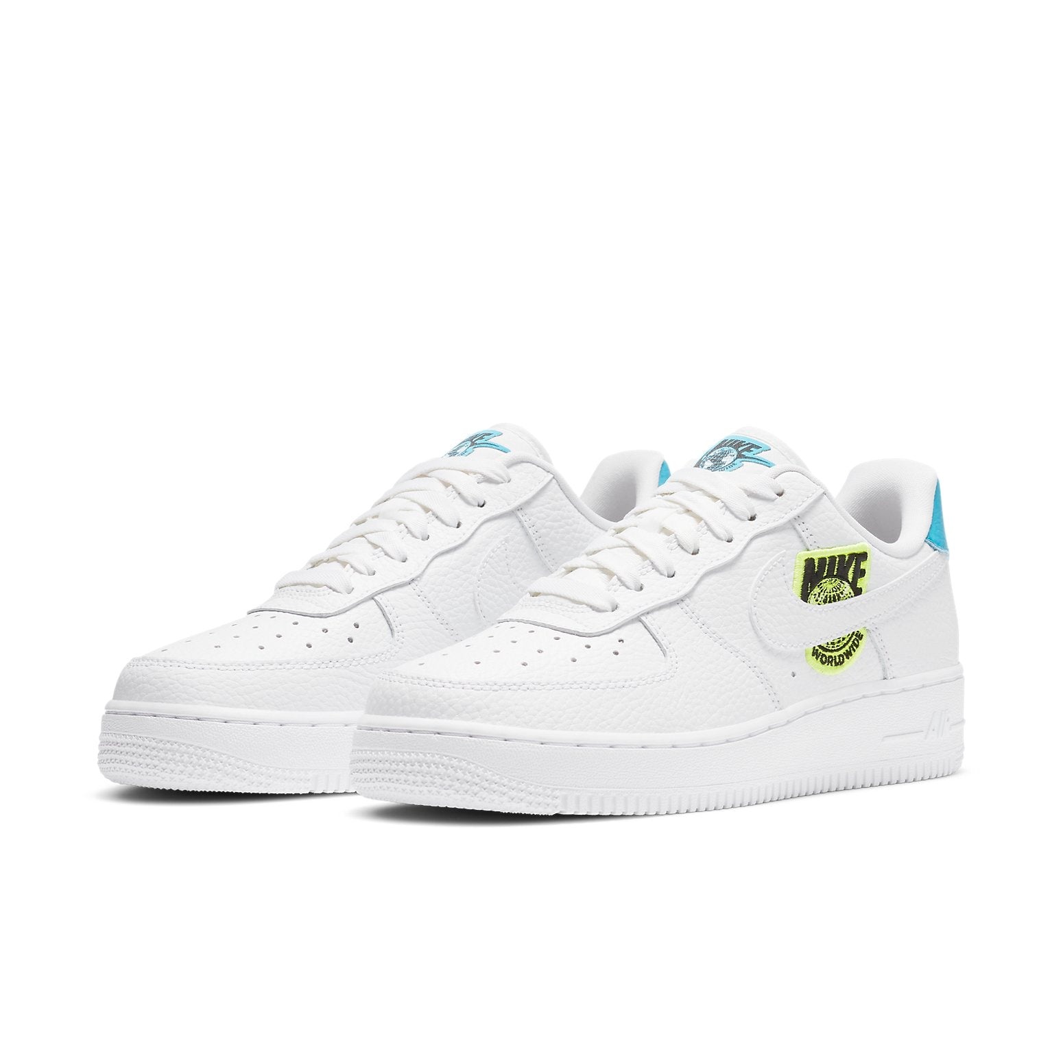 (WMNS) Nike Air Force 1 '07 SE 'Worldwide Pack - Volt' CT1414-101 - 3