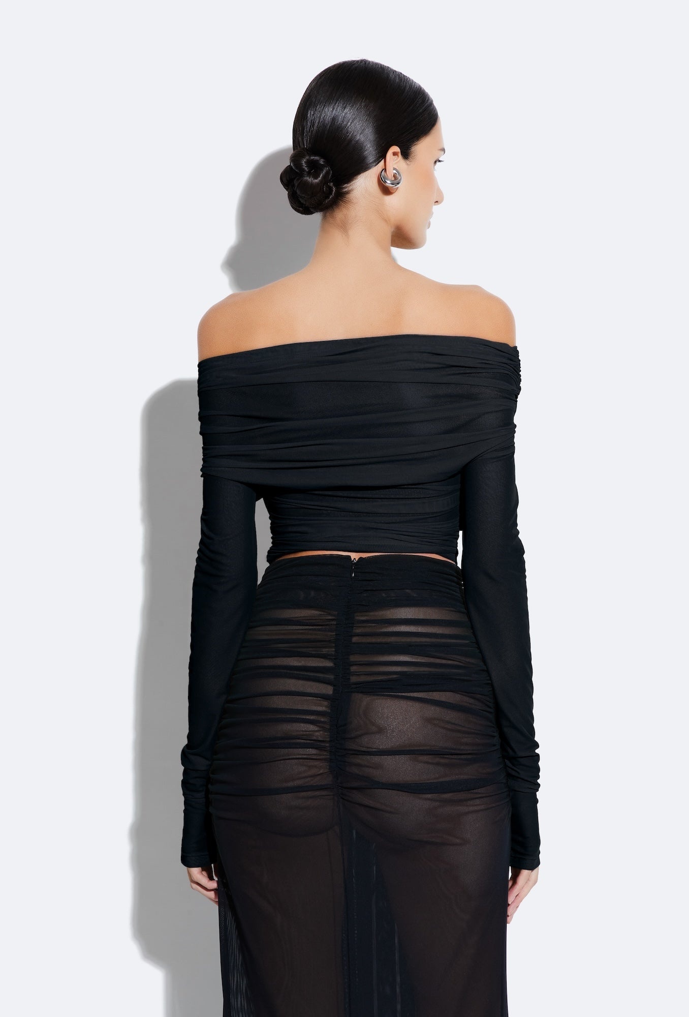 Mesh Wrap Top - 3