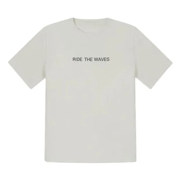 Converse Summer Verbiage T-Shirt 'Light Grey' 10027218-A01 - 1
