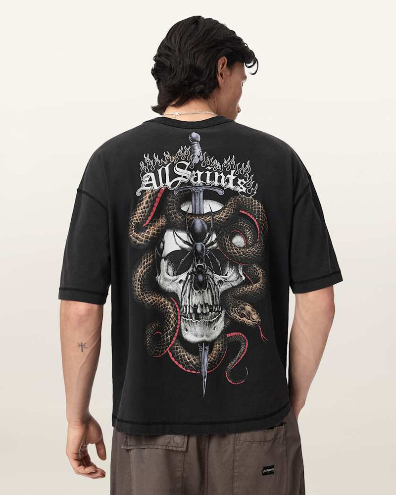 ARAKNID SHORT SLEEVE BOXY GRAPHIC T-SHIRT 6