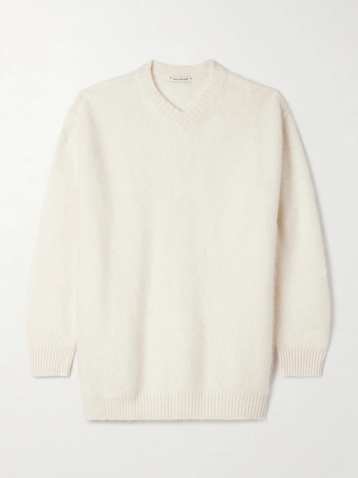 Lena Brushed-cashmere Sweater - 1