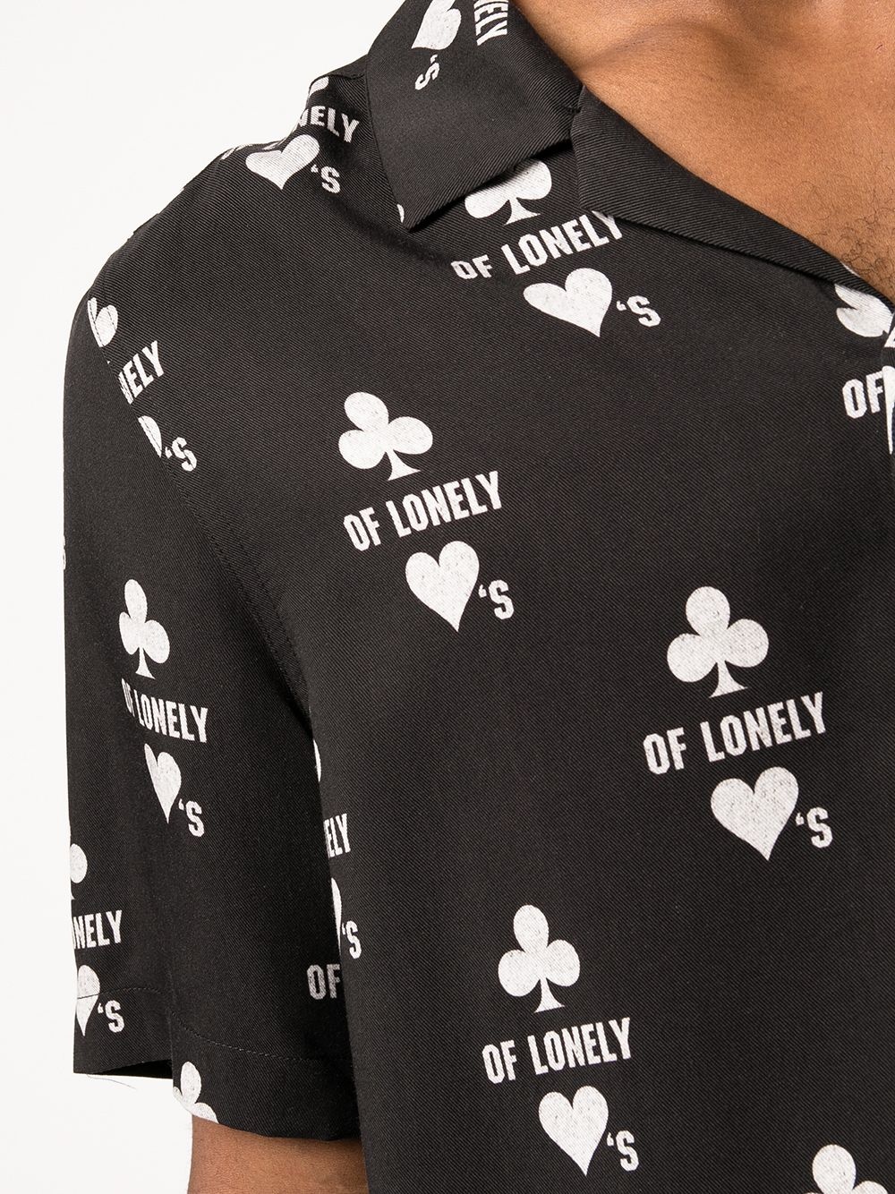 Klub Of Hearts-print shirt - 5