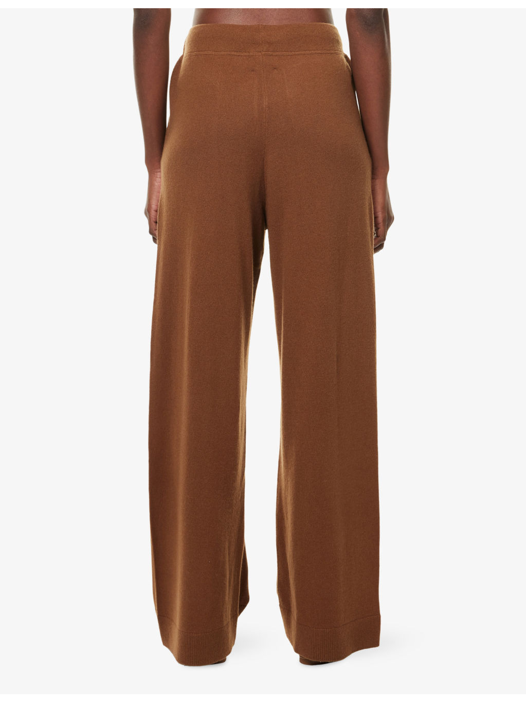 Suria Wide-Leg Cashmere Trousers - 4