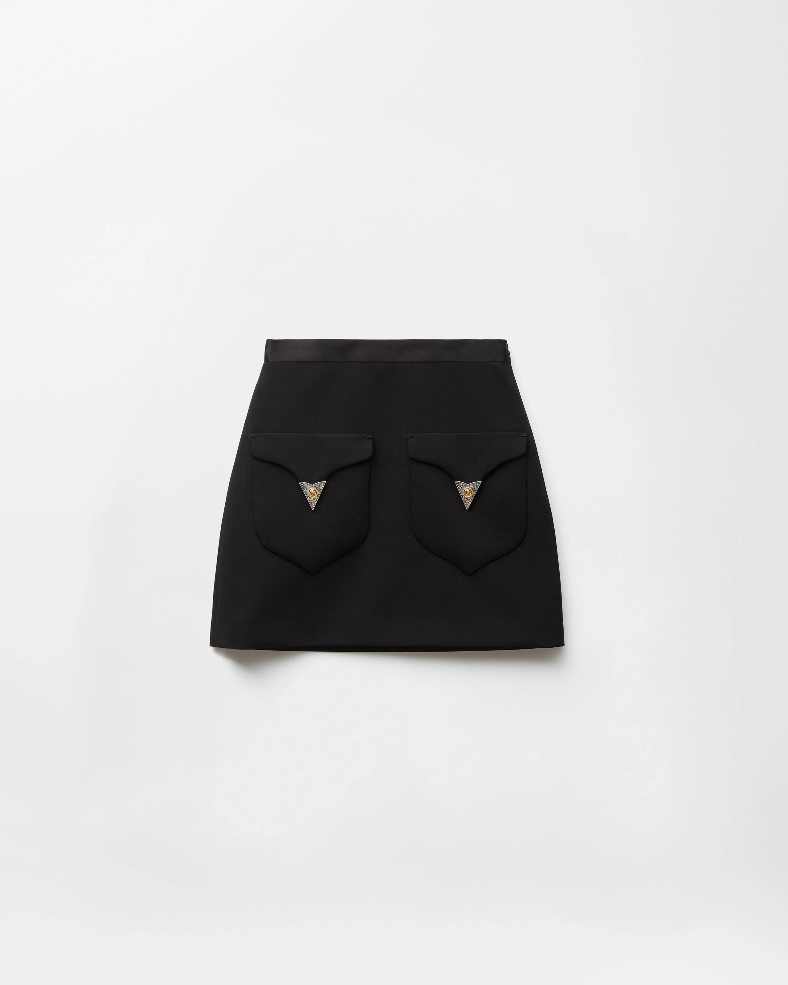 Wool Mini Skirt - 1
