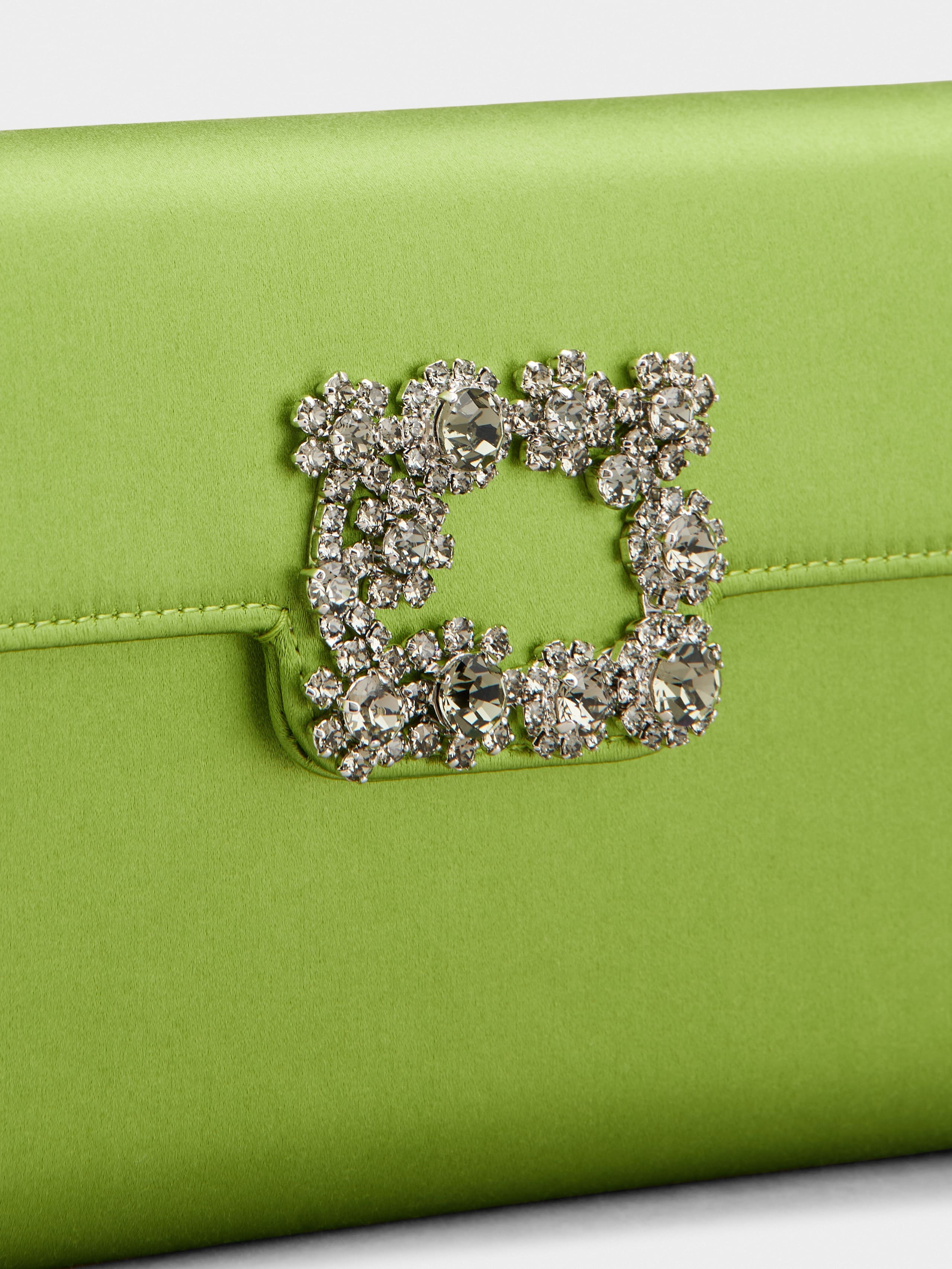 Efflorescence Clutch in satin - 5