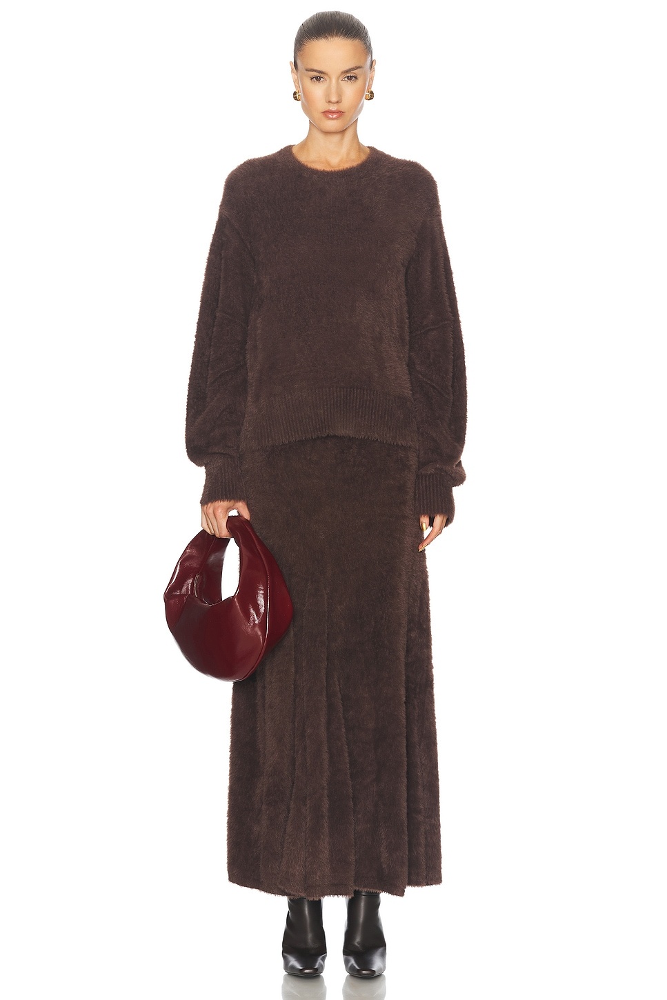 Knit Maxi Skirt - 5